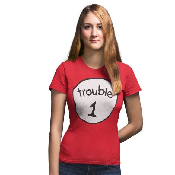 Trouble 1 Teecart Unisex T-shirt - Picture 2 of 4